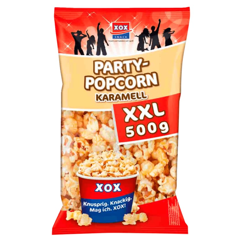 XOX Party Popcorn Karamell XXL 500g
